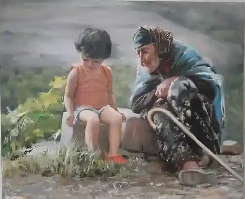هنر نقاشی فرزانه ارج نوین اکسپو