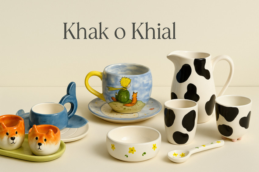 خاک و خیال | آموزش تخصصی و فروش ظروف دست‌ساز سرامیکی هنری