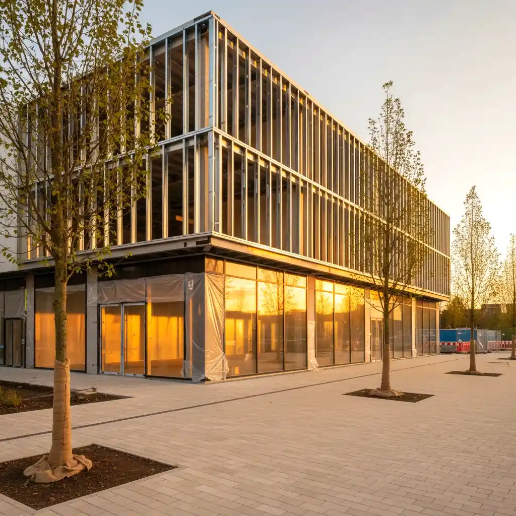 گروه ساختمانی بشیری - اجرای سازه‌های سبک LSF (ال اس اف) با کیفیت و سرعت برتر