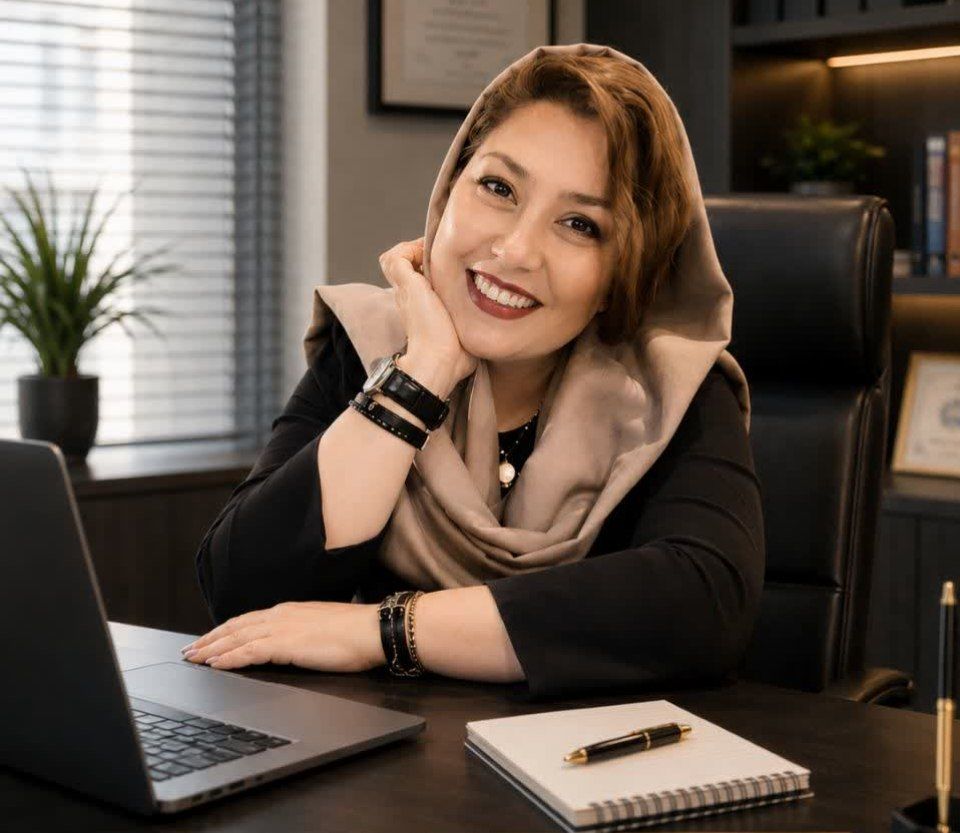ندا چهره‌نگاری مدیر روابط عمومی نوین اکسپو